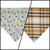 Oktoberfest/ Mustard Plaid Slip-on Scrunchie Bandana (X-Large)