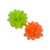 Neon Orange and Lime Collar Flower Set