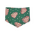 Snack Cake Trees/Red & Green Plaid Reversible Tie-on Bandana (Small)