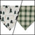 Christmas Tree Farm/Green Plaid Slip-on Scrunchie Bandana (Large/X-Large)
