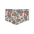 Christmas Mushrooms/Red Plaid Reversible Tie-on Bandana (X-Small)