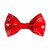 Red Paisley Bowtie -5"