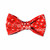 Red Paisley Bowtie - 3"
