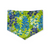 Wild Blossoms/ Artichoke Plaid Reversible Tie-on Bandana (Small)