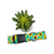 Sunflowers on Turquoise Dog collar (Large, wide)