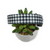 Classic Houndstooth Dog collar (Medium)