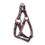 Polka Dots on Brown Step-In Harness (XX-Small)