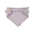 3D Pastel Rainbow Butterflies on Purple Slip-on Scrunchie Bandana (Medium) - #2