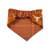 Longhorns/Orange Plaid Slip-on Scrunchie Bandana (X-Small)