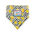 Watercolor Lemons/Black & White Plaid Slip-on Scrunchie Bandana (Large)