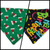 Birthday/Santa Hats Reversible Bandana (X-Small)