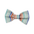 Watercolor Patriotic Stripes Bowtie - 5"