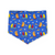 Patriotic Food/Blue Stars Tie-on Bandana (Medium)