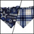 Cowboys/Dallas Plaid V2 Reversible Slip-on Scrunchie Bandana (Small)