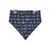 Texas Symbols/Santa Fe Nights Reversible Slip-on Scrunchie Bandana (Medium/Large)