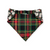 Christmas Ghost/Glitter Tartan Plaid Slip-on Scrunchie Bandana (Large/X-Large) Christmas Ghost/Glitter Tartan Plaid Slip-on Scrunchie Bandana (Large/X-Large)