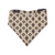 Texas Western Americana/Brown Southwestern Reversible Slip-on Scrunchie Bandana (X-Large)