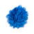 Cerulean Blue Collar Flower