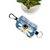 Dog Waste Bag Dispenser - Blue Watercolor & Daisies