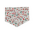 Christmas Rainbows/Snowflake Plaid Reversible Tie-on Bandana (Small)