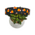 Candy Corn Polka Dots Dog Collar (Large)