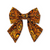 Jack-O-Lantern Swirls Sailor Bow - 5"