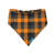 Bootiful/Halloween Plaid Slip-on Scrunchie Bandana (Large)