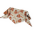 Desert Snow Globe Christmas/Caramel Plaid Bandana Tie-on Bandana (Medium)