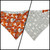 Longhorns/Fractal Lines Slip-on Scrunchie Bandana (Large)