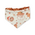 Christmas Ya'll/Rust Fall Plaid Reversible Slip-on Scrunchie Bandana (X-Small/Small)