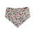 Christmas Rainbows/Snowflake Plaid Slip-on Scrunchie Bandana  (Small/Medium)