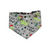 Fa La La RAWR/Gray Paws Plaid Slip-on Scrunchie Bandana (Small)