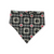 Fa La La RAWR/Gray Paws Plaid Reversible Slip-on Scrunchie Bandana (Large)