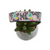 FAFO Neon Floral Dog Collar (Medium, 1" wide)