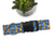Craft Beer on Navy Dog collar (Large, 1.5" wide)