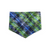 Candy Land/ Distressed Plaid Reversible Tie-on Bandana (Large)