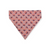 Patriotic Stars/Red Paisley Reversible Slide-on Bandana (Medium)