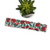 Poppy Floral on Blue Dog collar (Large, 1.5" wide)