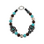 Western Bows Beaded Collar - 14.75"