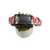 Poppy Floral on Pink Dog Collar (Large)