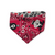 Mama's Boy/Red Paisley Reversible Slip-on Scrunchie Bandana (X-Small/Small)