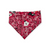 Mama's Boy/Red Paisley Reversible Slip-on Scrunchie Bandana (X-Large)
