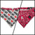 Mama's Boy/Red Paisley Reversible Slip-on Scrunchie Bandana (X-Large)
