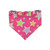 This is Bullshit/Pink Stars Reversible Slip-on Scrunchie Bandana (Small)