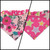 This is Bullshit/Pink Stars Reversible Slip-on Scrunchie Bandana (Small)