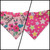 This is Bullshit/Pink Stars Reversible Slip-on Scrunchie Bandana (Small/Medium)