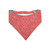 I'm Too Old For This/Coral Paisley Reversible Slip-on Scrunchie Bandana (Medium)