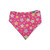 This is Bullshit/Pink Stars Reversible Slip-on Scrunchie Bandana (X-Large)