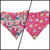 This is Bullshit/Pink Stars Reversible Slip-on Scrunchie Bandana (X-Large)