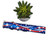 Star Spangled Dog Collar (XX-Large, 1.5" wide)